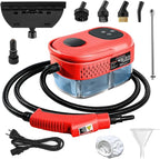 Handheld Steam Cleaner, 1000ml Water Tank, 15S Heat-up Time, Pressurized Steamer by MOVATEK