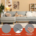 PATIKIL Leather Patches Tape for Furniture, 6.3 x 61 Inch Self Adhesive Vinyl - Image 3