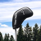 CRAFTSMAN GOLF 12pcs or 1pc Thick Synthetic Leather Golf Iron Head Covers Set - Image 4