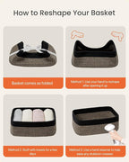 Small Woven Basket, Storage Basket - Image 8