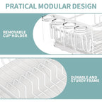 Dish Drying Rack for Kitchen Counter, Large Dish Racks - Image 5