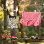 Daisy Clothespin Bag Butterfly Laundry Hanging Storage Organizer Clothes Pin - Image 4