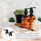 uxcell 8 Pcs Soap Dispenser Pump Heads Soap Dispensers Top Pumps Replacement - Image 4