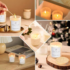 CONNOO 15 Pack 7 OZ Frosted Empty Candle Jars - Image 4