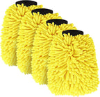 Car Wash Mitt Microfiber, Premium Chenille Microfiber Wash Car Mitts Sponge by Unknown