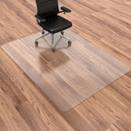 Large Office Chair Mat for Hardwood Floor- 48'' x 60'' Clear Chair Mat for Hard by HOMEK