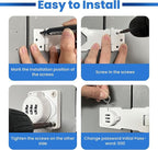 Keyless Cabinet Lock with Combination Code - Image 4