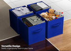 Sorbus 13 Inch Collapsible Fabric Storage Cubes - Image 5