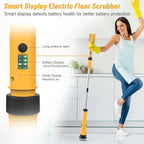 Qimedo Upgrade 1200 RPM Battery Electric Spin Scrubber, Highly Powerful - Image 4