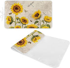 Sunflower Ironing Mat Pad for Table Portable Travel Iron Blanket Vintage - Image 2