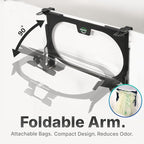 Hoop Metal Compost Bag Holder + 25 Compost Bags 3 Gallon, Clips to Kitchen - Image 4