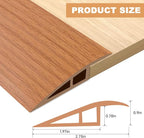 Vinyl Door Threshold Flooring Transition Strip Self Adhesive Carpet Edging Strip - Image 2