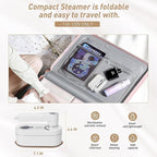 Travel Steamer for Clothes Portable Mini, 8 Steam & Iron Modes Iron Steamer - Image 6