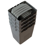 Flex E Bin FX50A-BK1-BC-BE, Made from Recycled Plastic. Indoor and Outdoor - Image 4