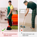 12 Pcs Heavy Duty Commercial Angle Broom 53 Inch Long Handle - Image 4