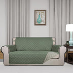 PureFit Reversible Quilted Sofa Cover, Water Resistant Slipcover Furniture - Image 2