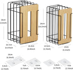 2 Pack Grocery Bag Holder for Plastic Bags - Image 3