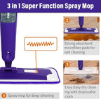 Mops for Floor Cleaning, Wet and Dry Spray Mop - Image 4
