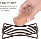 Soap Dish for Shower Bathroom Bar Soap Holder, Stainless Steel Self-draining - Image 4
