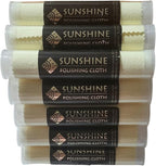 Sunshine 25 Polishing Cloths Jewelry Cleaner Tube Silver Brass Gold Copper - Image 3