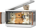HAIXIN Storage Bins with Lids, Collapsible and Stackable Storage Bins, Plastic by HAIXIN