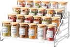 RCHYFEED Spice Rack Organizer for Cabinet, 4 Tier Spice Organization for by RCHYFEED