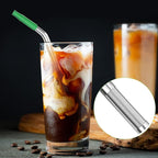 Stainless Steel Straws Long Metal Straws - Image 4