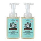 Moon Valley Herbal Foaming Hand Soap, Mint Lavender Two Pack, Recyclable Bottle by MoonValleyOrganics
