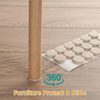 Furnigear Felt Furniture Pads for Hardwood Floors - Image 7