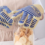 Oven Gloves, Heat Resistant 540 Degrees Grilling Gloves, Hot Surface Handler - Image 7