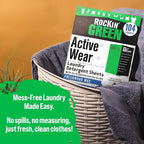 Rockin' Green Active Wear Travel Laundry Detergent Sheets - Image 3