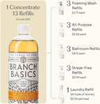 Branch Basics Premium Starter Kit in Glass: All Purpose Cleaner, Glass Cleaner - Image 6