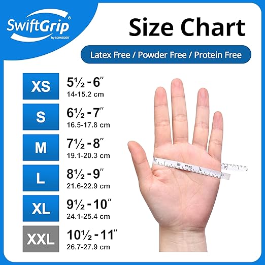 Disposable Nitrile Exam Gloves, Nitrile Gloves Disposable Latex Free, Medical - Image 5
