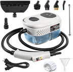 Handheld Steam Cleaner, 1000ml Water Tank, 15S Heat-up Time, Pressurized Steamer by MOVATEK