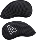 Montela Golf Iron Covers, Golf Iron Head Covers Mesh Golf Iron Covers Set 10pcs - Image 9