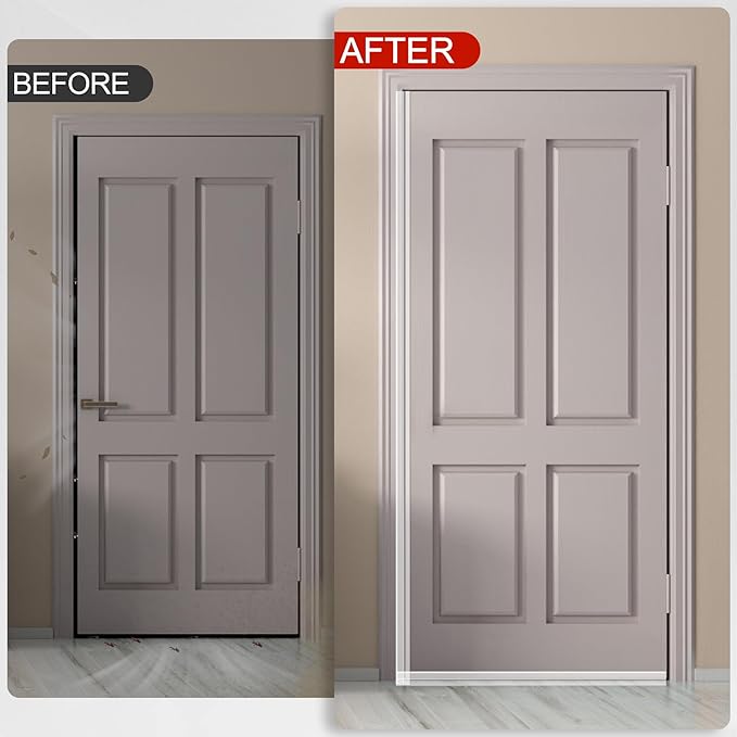 MYFAMIREA Door Weather Stripping 2IN x 20FT Door Draft Stopper Seal Tape - Image 6