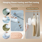 Travel Steamer for Clothes, 1200W Portable Handheld Mini Garment Steamers - Image 5