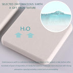 2 Pcs Water Absorbing Stone Trays, Kitchen/Bathroom Sink Soap Dish, Diatomite - Image 3