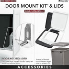 Rev-A-Shelf Pullout Trash Can for Kitchen Cabinets 35 Quart Garbage Waste - Image 6