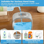 Automatic Foaming Soap Dispenser, 17oz/500ml Touchless Rechargeable - Image 6