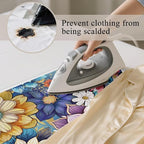 Ironing Mat Boho Flower Portable Ironing Pad Blanket - Image 5