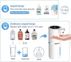 Automatic Liquid Soap Dispenser Bathroom Kitchen Dish Liquid Body Shampoo - Image 6