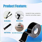 Self Fusing Silicone Tape 1 in x 15 Ft Waterproof Flexible Self Amalgamating - Image 3