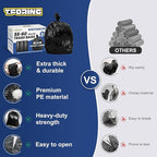 55-60 Gallon Trash Bags Heavy Duty 2.1 Mil - Image 2