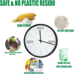 100% Compostable Trash Bags, 3 Gallon Compost Bags Small Kitchen Trash Bags - Image 3