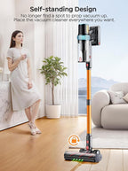 Cordless Vacuum Cleaner, Upgraded 600W 50Kpa 65Mins Vacuum Cleaners - Image 7