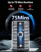 Cordless Vacuum Cleaner, 75Mins/48KPa/580W Self-Standing Vacuum Cleaners - Image 2