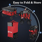 Sekey 220L Collapsible Foldable Wagon - Image 8