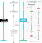 Uproot Cleaner Xtra Pet Hair Removal Tool: Reusable Carpet Rake - Image 3
