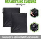 OTraki 20x24 inch Mesh Laundry Bags 2 Pack Fine Mesh Heavy Duty Drawstring Bag - Image 4